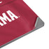 University of Alabama Maroon Jersey Universal Laptop 16.6in (13.4 x 9.7in) Skin